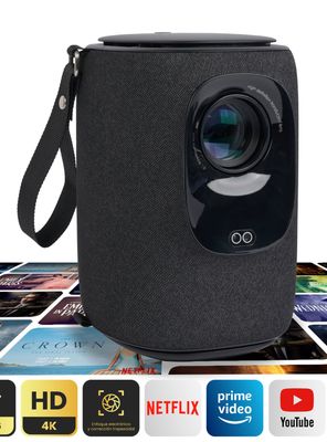 Imagen 2 del producto Proyector Portátil Smart Nova 9000 lm WiFi Bluetooth