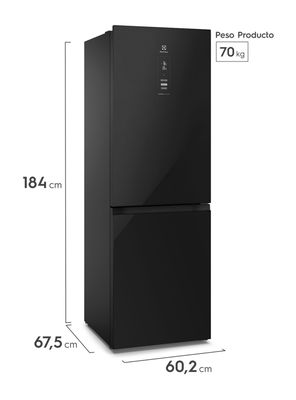 Imagen 2 del producto Refrigerador Bottom Freezer No Frost 322 Litros DB60GE