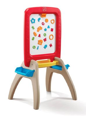 Caballete Pintor Dual Rojo