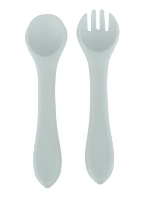 Set Cuchara y Tenedor Azul