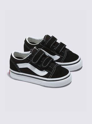Imagen 2 del producto Zapatilla Urbana Doble Velcro Td Old Skool Cuero Junior