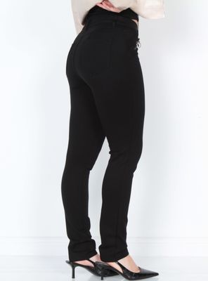 Imagen 2 del producto Calza Pitillo Tiro Alto Pretina Botón Aplicación Cierre