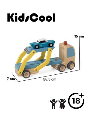 Imagen 2 del producto Juego Didáctico Camión Remolcador Autos