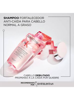 Imagen 2 del producto Set Anti-Caída Genesis Shampoo Bain Hydra Fortifiant 250ml + Aceite LHuile Originale Elixir Ultime 50ml Kérastase