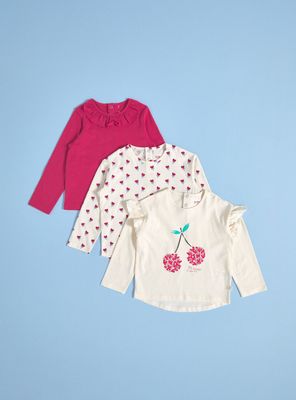 Polera Tripack Combinada