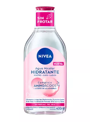 Agua Micelar Hidratante Piel Seca 400 ml Nivea