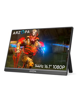 LED Monitor Portátil Gamer 16.1"" FHD Z1FC 144 Hz