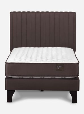 Imagen 2 del producto Cama Europea Ergo T New 1.5 Plazas + Repaldo Lucio Chocolate