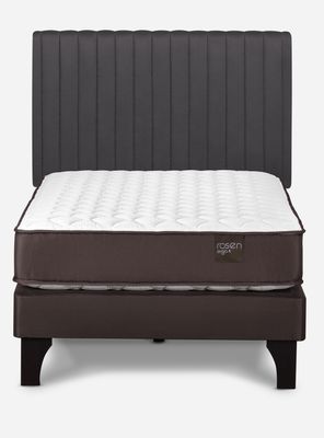 Imagen 2 del producto Cama Europea Ergo T New 1 Plaza + Respaldo Lucio Grafito