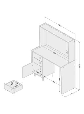 Imagen 2 del producto Tocador Carole