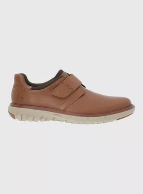 Zapato Casual Smart Velcro Cuero Hombre
