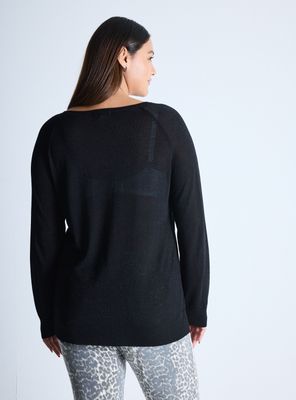 Imagen 2 del producto Sweater Punto Fino Metalizado Curvy