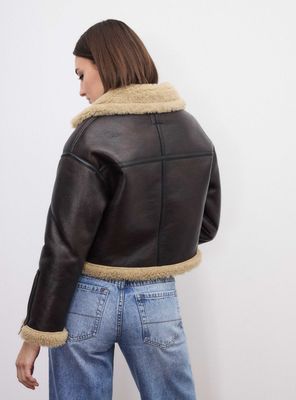 Imagen 2 del producto Chaqueta Aviadora Crop Chiporro Interior