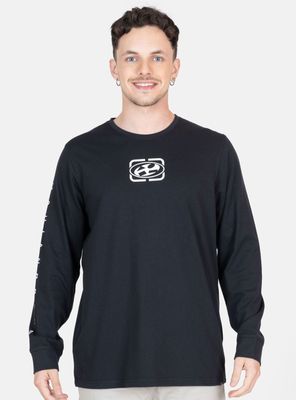 Polera Logo Estampado en Manga
