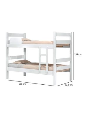 Imagen 2 del producto Camarote 1 Plaza Prisma Blanco