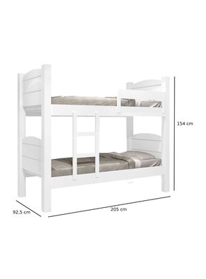 Imagen 2 del producto Camarote 1 Plaza Liliane Blanco