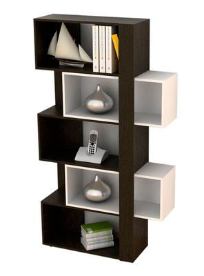 Biblioteca Cubo Beijing Negro-Blanco