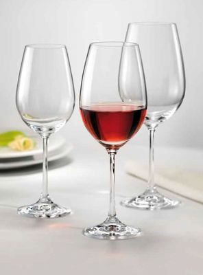 Set 6 Copas Cristal Vino Tinto Viola