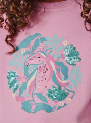 Imagen 2 del producto Polerón Básico Estampado Lentejuelas