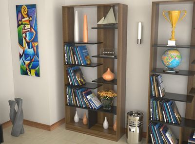 Imagen 1 del producto Biblioteca TuHome Classic Café