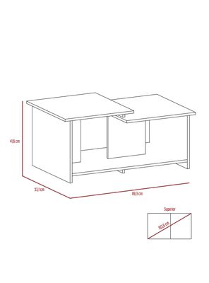 Imagen 2 del producto Mesa de Centro Wema