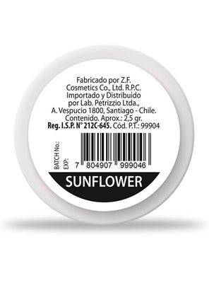 Imagen 2 del producto Glitter facial Infinity Flakes Sunflower 2.5 g