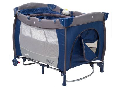Imagen 2 del producto Cuna Corral Con Mudador Pack & Play Traveler Azul Bebesit