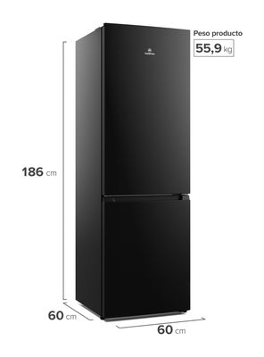 Imagen 2 del producto Refrigerador Bottom Freezer No Frost 285 Litros MI60B