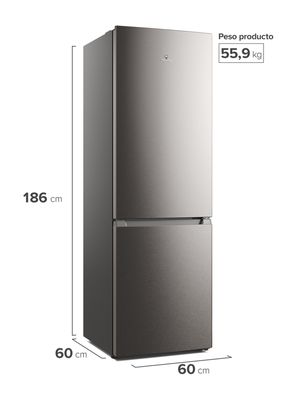 Imagen 2 del producto Refrigerador Bottom Freezer No Frost 285 Litros MI60S