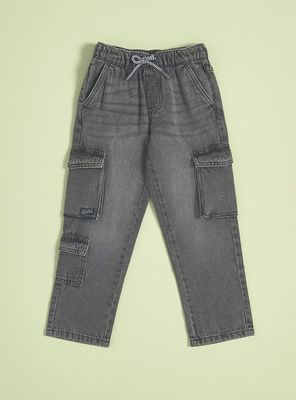 Imagen 2 del producto Jeans Denim Cargo Algodón