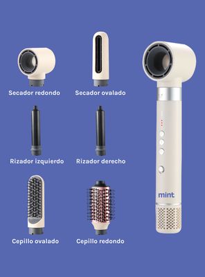 Imagen 2 del producto Secador de Pelo Multistyler 6 en 1 MHR-015 Blanco