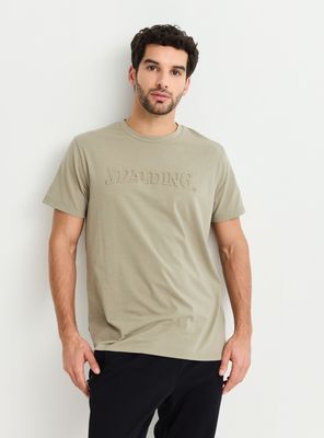 Polera Logotipo Sobre Relieve