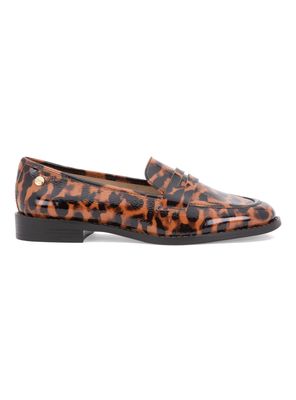 Mocasín Leopardo Cuero Amali 660070 Mujer