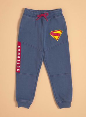 Pantalón Estampado Superman Acid Wash
