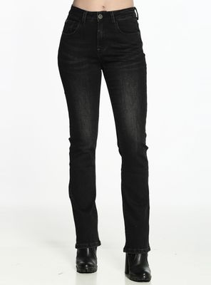 Jeans Jess Tiro Medio Bordado