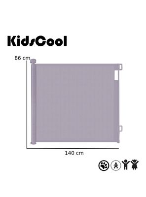 Imagen 2 del producto Reja Retráctil Gris 140 cm