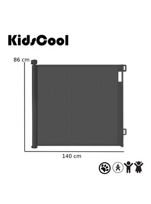 Imagen 2 del producto Reja Retráctil Negra 140 cm