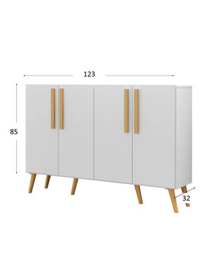 Imagen 2 del producto Buffet Retro Viena Negro