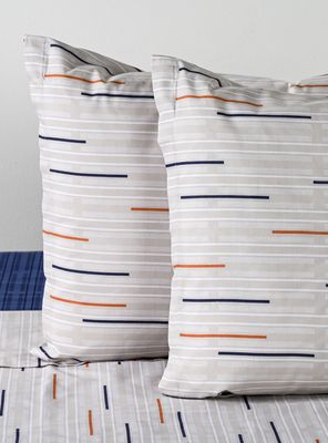 Imagen 2 del producto Sábanas 2 Plazas 144 Hilos Trazos Beige