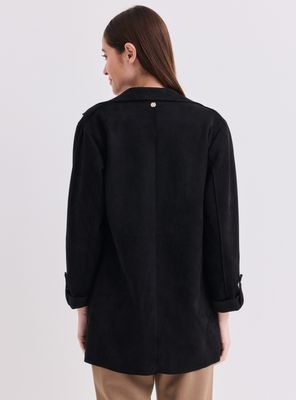 Imagen 2 del producto Blazer Look Suede Roll Up