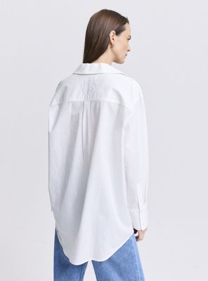 Imagen 2 del producto Blusa Camisera con Logo en Espalda