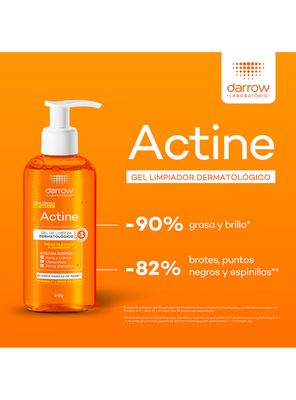 Imagen 2 del producto Actine Gel Limpiador Dermatológico 140g