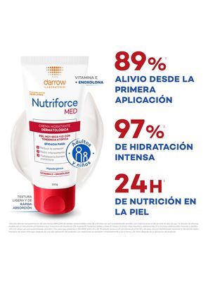 Imagen 2 del producto Nutriforce Med Crema Hidratante Dermatológica Antipicor 100g