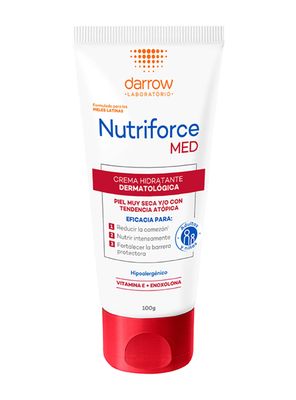 Nutriforce Med Crema Hidratante Dermatológica Antipicor 100g
