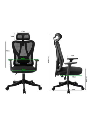 Imagen 2 del producto Silla Escritorio Teamwork Negro