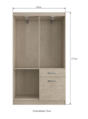 Imagen 2 del producto Clóset 4 Puertas Arena