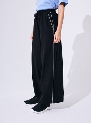 Pantalón Wide Leg Tela Fluida