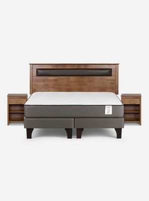 Imagen 2 del producto Cama Europea New Style 2 Plus King + Set Muebles Ferrara
