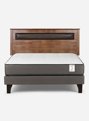 Imagen 2 del producto Cama Europea New Style 2 Plus 2 Plazas + Respaldo Ferrara