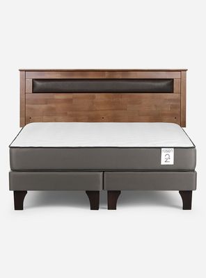 Imagen 2 del producto Cama Europea New Style 2 Plus King + Respaldo Ferrara